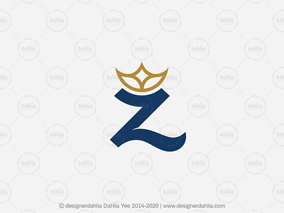 Letter Z Crown Logo