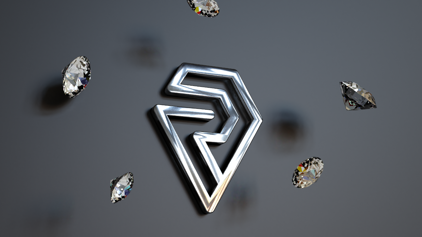 Golden Diamond Logo Vector & Photo (Free Trial) | Bigstock