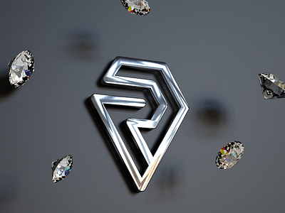 Letter R Diamond Logo brand identity branding elegant letter r initials letter logo letter mark logos letter r diamond letter r logo lettermark logo design logo for sale monogram
