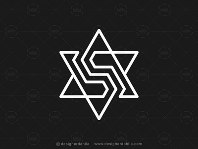 Letter S Star Logo