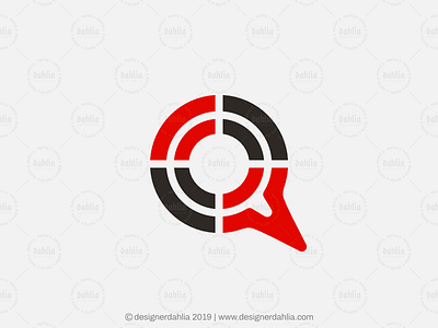 Letter Q Logo brand identity branding initials letter logo letter mark logos letter q logo letter q target lettermark logo design logo for sale monogram technology logo