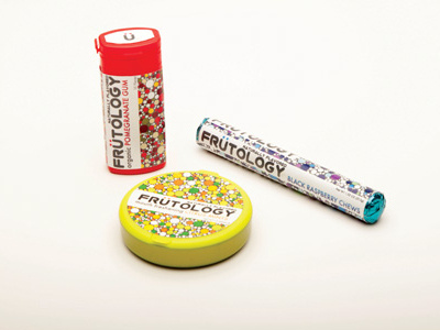 Frütology candy graphic design package design packaging