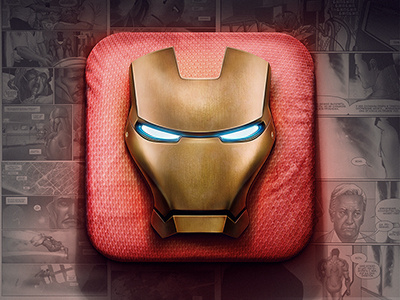 Iron Man icons illustration ios iron ironman man marvel metal moscow photoshop russia