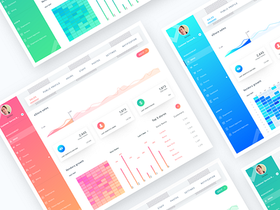 Medical Vendors Admin Dashboard V2 dashboard device gradient management medical mobile tablet ui ux web