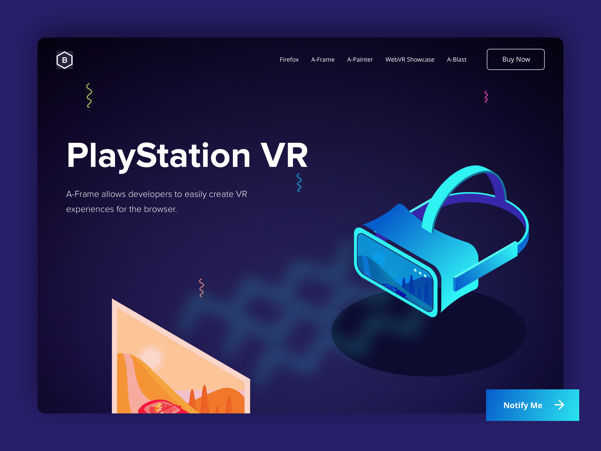 Вр браузер. ВР лендинг. Серийный номер PS VR. Landing Page VR. PLAYSTATION 5 landing Page.