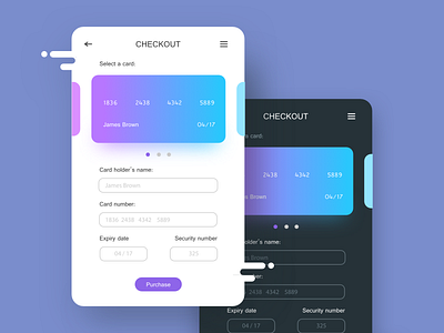 Checkout Card UI buy card cart checkout e commerce money pay payment shopping ui ux