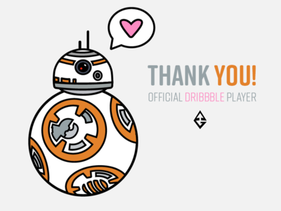 Thank You: Official Dribbble Player 🏀