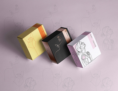 Packaging design branding design graphic design illustration package skincare