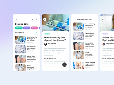 Medical Newsletter Mobile App