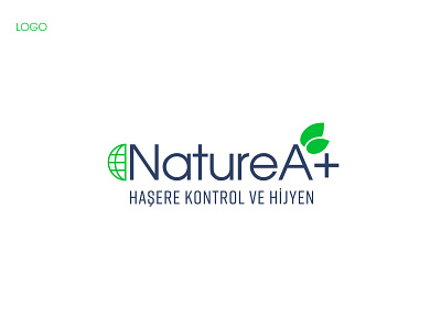 NatureA+ Logo branding logo typography