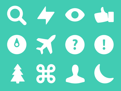 ICONY – awesome pixel-perfect vector icons set.
