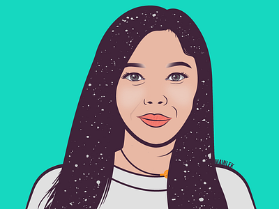 MissesMae Twitch Streamer - Vectorart missesmae portrait streamer twitch vectorart