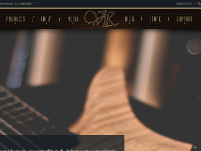 Header Comp clean comp design guitar header music texture wood