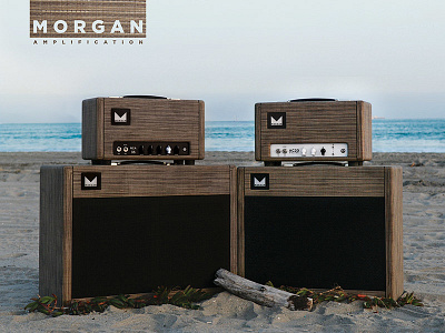 Morgan Driftwood Advertisment ad advertisment amplifiers concept layout magazine morgan photography print