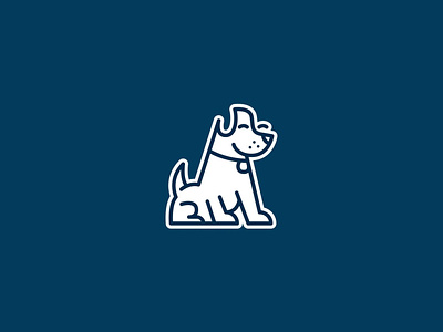 puppy logo branding design dog dog logo graphicdesign logo minimal puppy