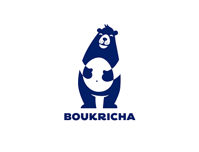 Boukricha Logo design bear bear logo branding design graphicdesign logo logotype minimal