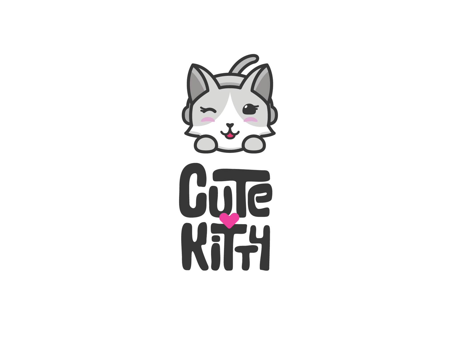 Cutekitty by Creatoro Design on Dribbble