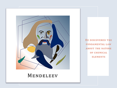 Portrait of Mendeleev