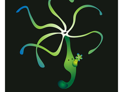 Hydra biological hydra illustration illustration design science science illustration vector art