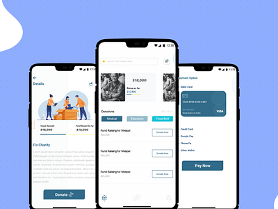 Charity App Design