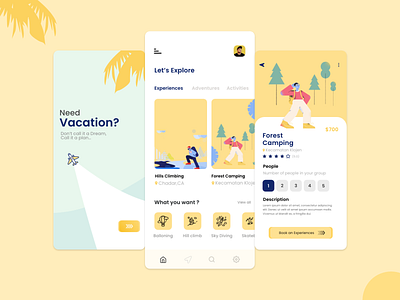 Travel App concept