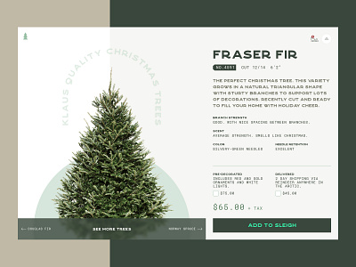 Christmas Tree Website