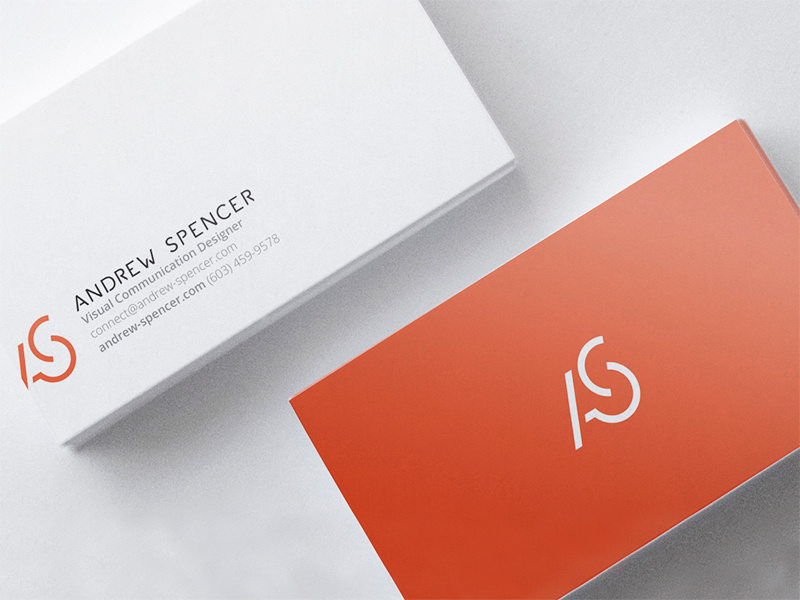 Personal Business Card stationery logo branding lettermark personal business card personal logo design brand