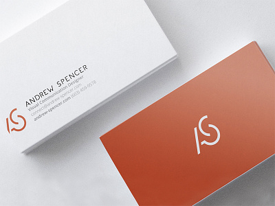 Personal Business Card brand branding business card design lettermark logo personal personal logo stationery