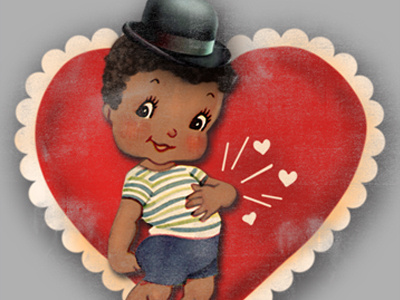 Bruno Mars - Valentine band bruno mars illustration kitsch merch valentine vintage