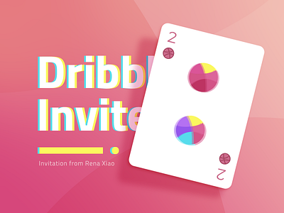 Dribbble Invites x2 app design dribbble drible invit invitation invite new shapes ui x2