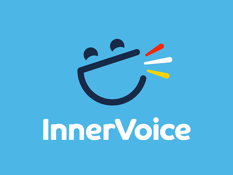 InnerVoice Logo Animation animation branding colorful education logo logo design motion graphics