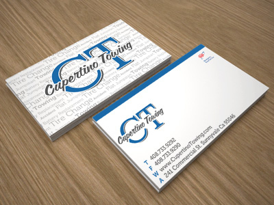 Business Card Mockups business cards cupertino identity logo museo towing