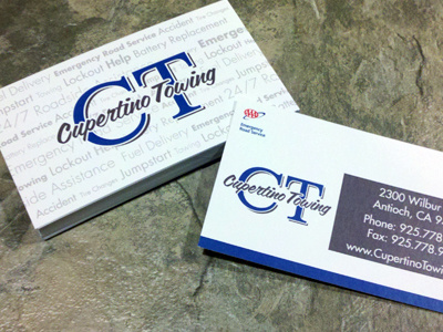 Business Cards aaa bc business cards cupertino towing