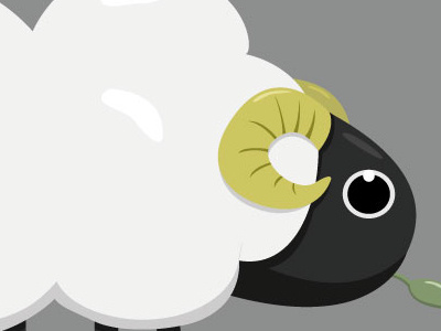 Sheep cute design graphic illustration sheep