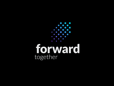Forward Together Logo brandidentity branding freight graphic design logistics logo logo design logodesign logotype