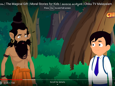 Screenshot From 2019 05 02 12 34 23 bed time story cartoons chiku tv malayalam logo malayalam videos short story