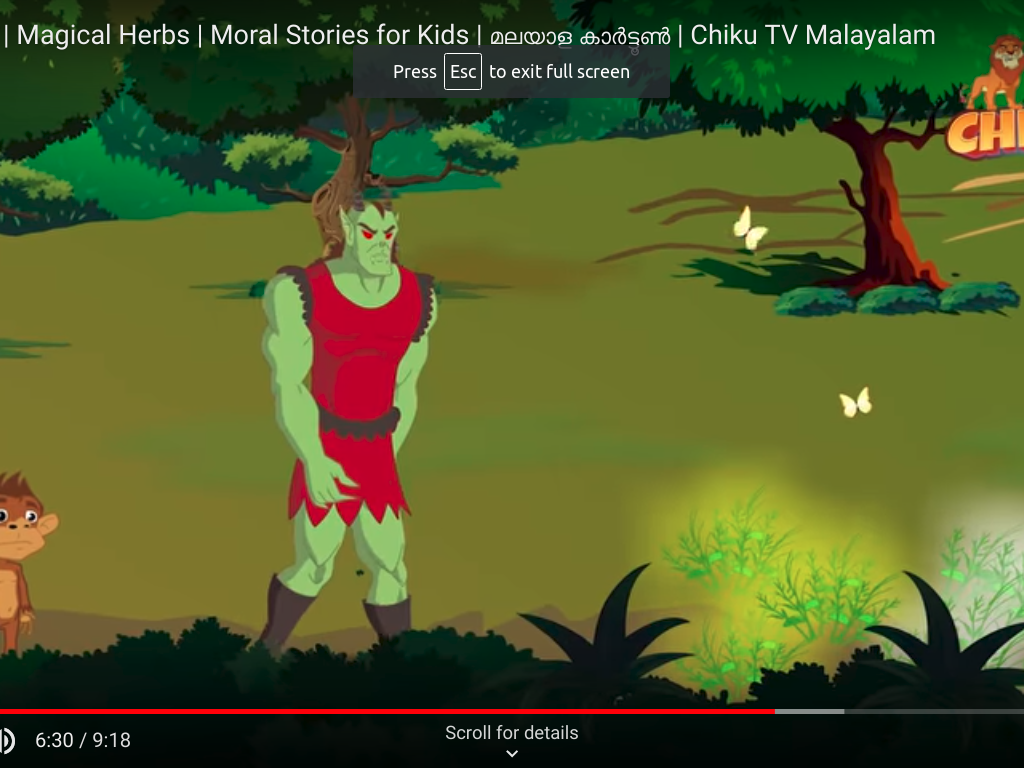 kids malayalam story video