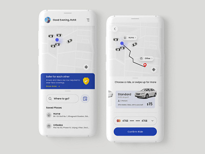 10 Days Design Challenge, Day 7- Car Booking App Design 10ddc adobe photoshop app design car booking app daily ui design designinpiration dribble uber ui design uiux user interface design