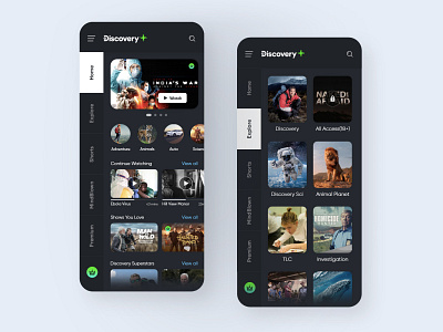 Discovery App Design Shot