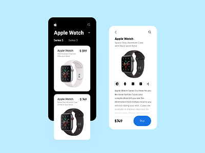 Apple Watch App Design adobe photoshop app design apple apple watch daily ui designinpiration dribble minimalist ui design uiux user interface design