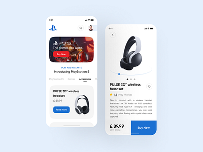 Playstation App Design Concept