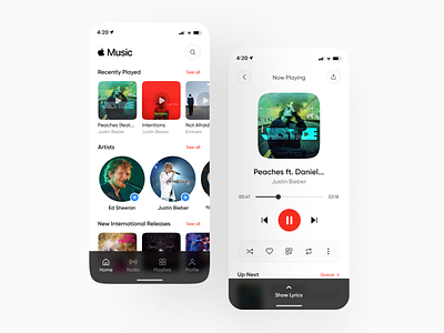 Apple Music Mobile App Concept