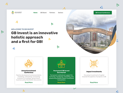 GB-Invest Website UI UX Design design ui ui ux uidesign ux website