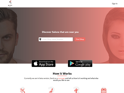 Styler Landing Page Design