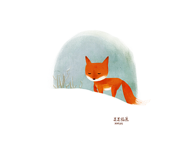 little fox illustration