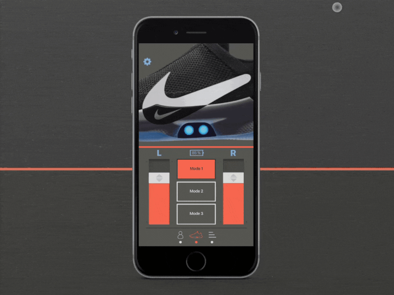 Nike Adapt BB App (Jan Tschichold style version) adapt minimal minimal app modernism nike nike app sport app tschihold