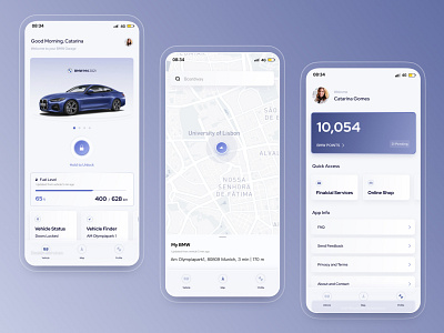 Automotive App - BMW - Redesign