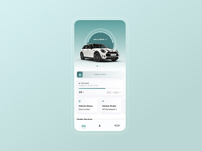 Automotive App - MINI - Redesign