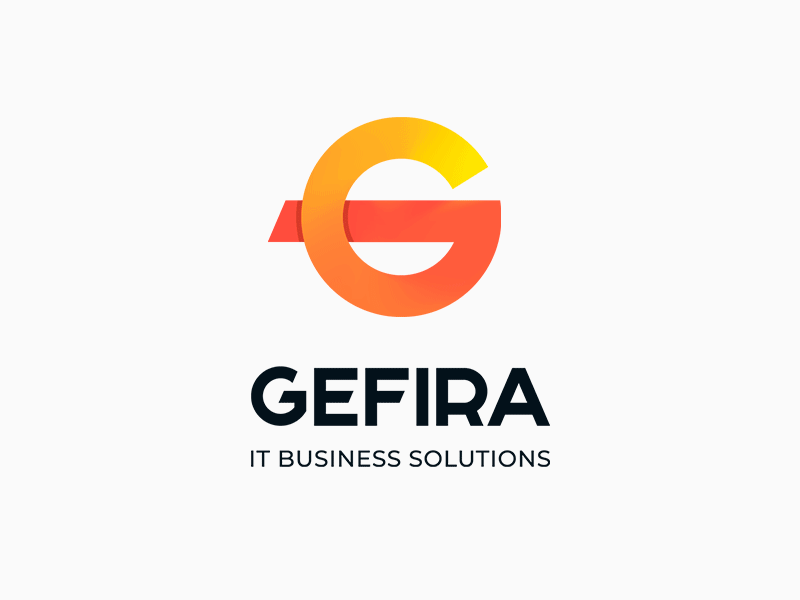 GEFIRA Logotype Presentation animation bridge gefira logo logotype solutions