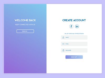 Sign Up 2 by Ivan Šolić on Dribbble